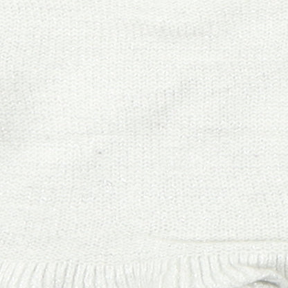 United Colors of Benetton Girls Silver  Viscose Cardigan Jumper Size 9-12 Months