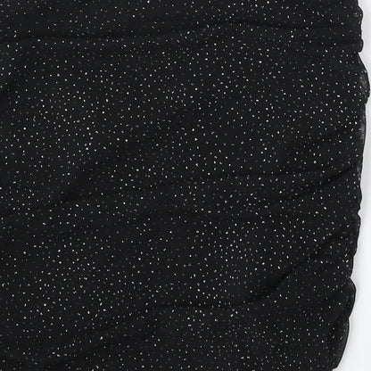 Womens UK Size 10 Chemistry Black Basic Tank