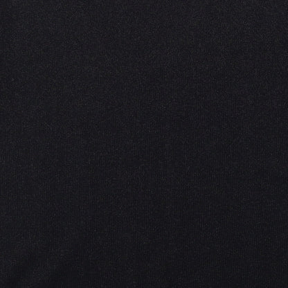 Berkertex Womens Black V-Neck  Acrylic Pullover Jumper Size 14