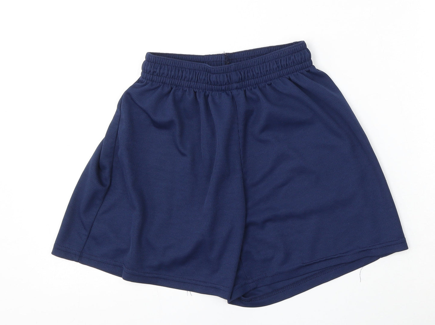 Ski & Sportswear Womens Blue  Polyester Athletic Shorts Size 30 L4 in Regular