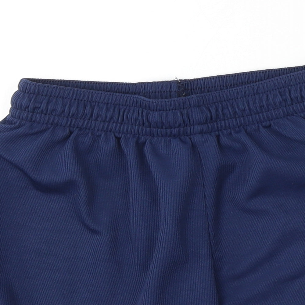 Ski & Sportswear Womens Blue  Polyester Athletic Shorts Size 30 L4 in Regular