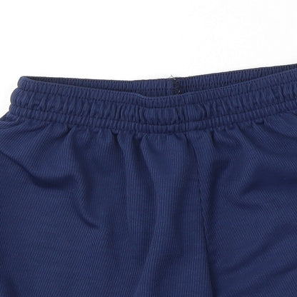Ski & Sportswear Womens Blue  Polyester Athletic Shorts Size 30 L4 in Regular