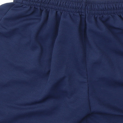 Ski & Sportswear Womens Blue  Polyester Athletic Shorts Size 30 L4 in Regular