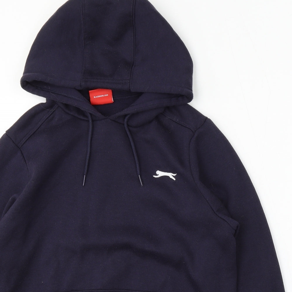 Mens UK Size XS Slazenger Blue Pullover Hoodie