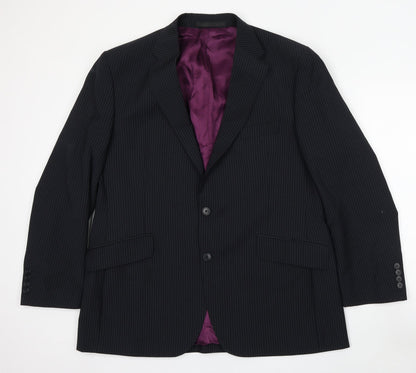 Mens UK Size M Marks and Spencer Regular Blue Suit Jacket