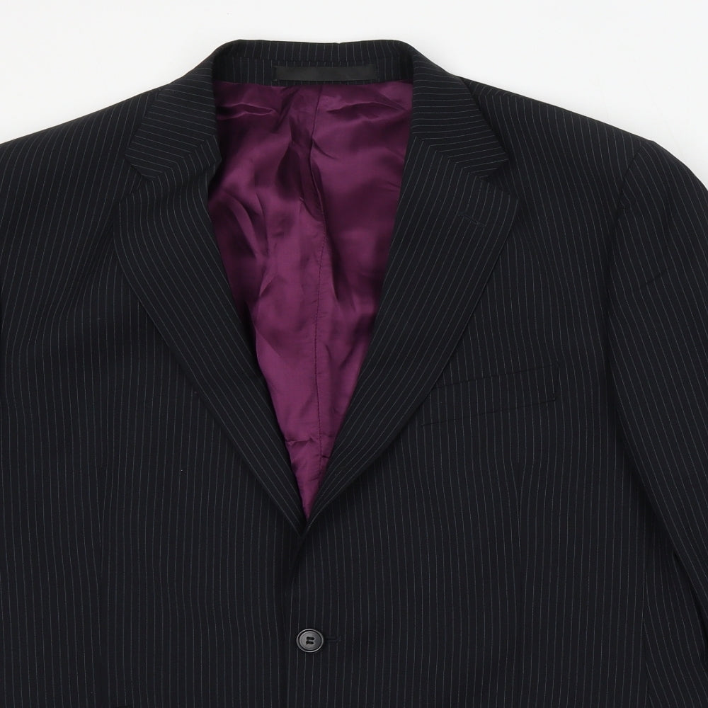 Mens UK Size M Marks and Spencer Regular Blue Suit Jacket
