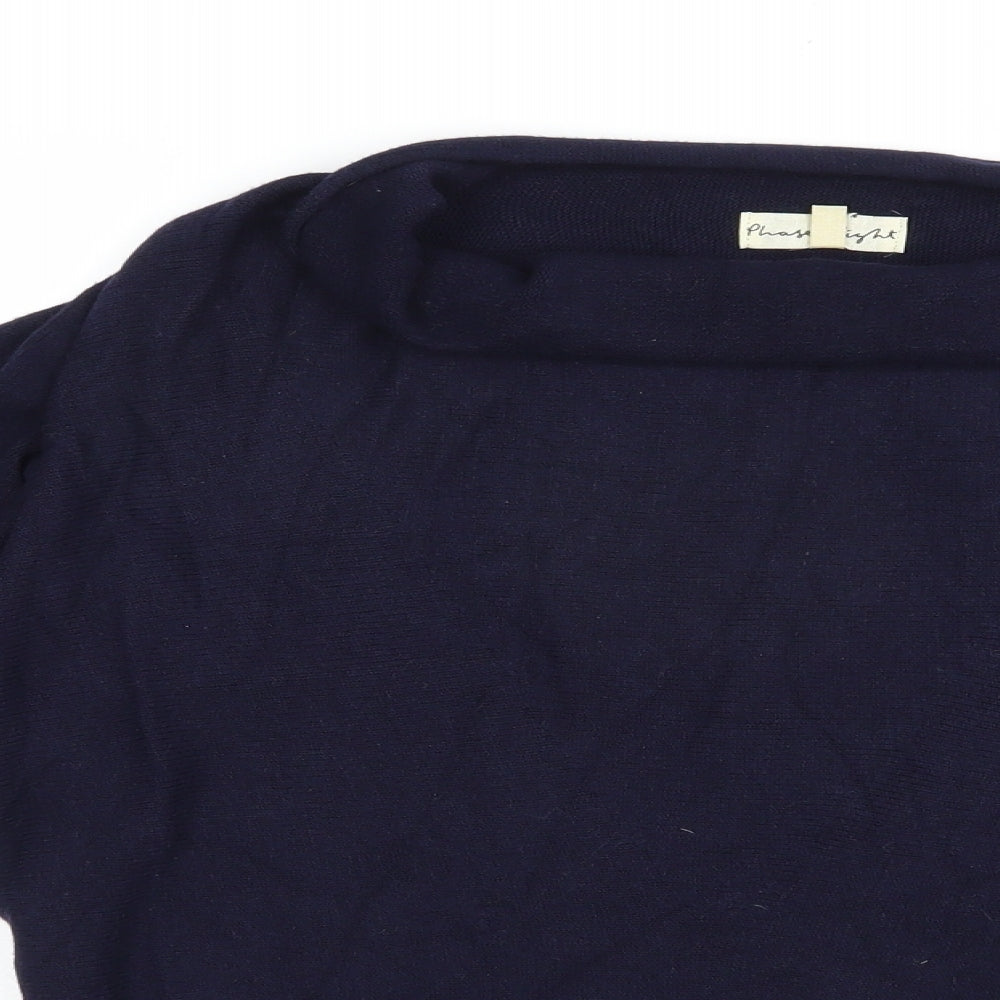 Womens UK Size XS Phase Eight Blue Pullover Jumper