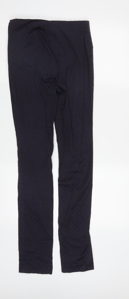 Womens UK Size 8 H&M Regular Fit  Black Trousers