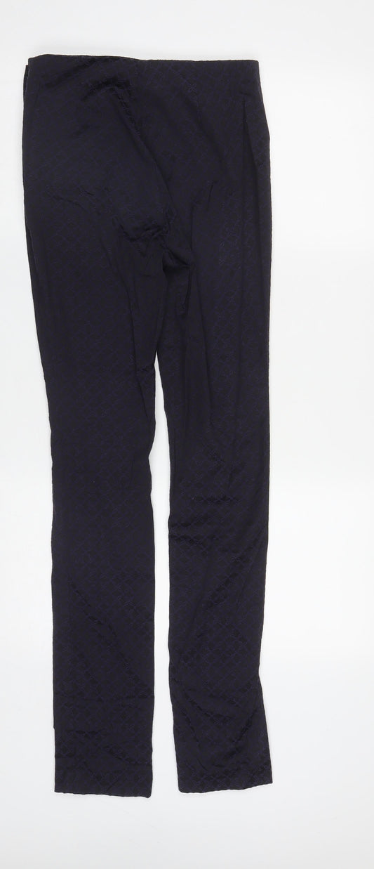 Womens UK Size 8 H&M Regular Fit  Black Trousers