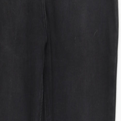 NEXT Womens Beige  Cotton Skinny Jeans Size 12 L30 in Regular Zip