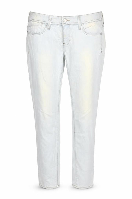 Womens UK Size 10 Mango Regular Fit Straight Blue Jeans