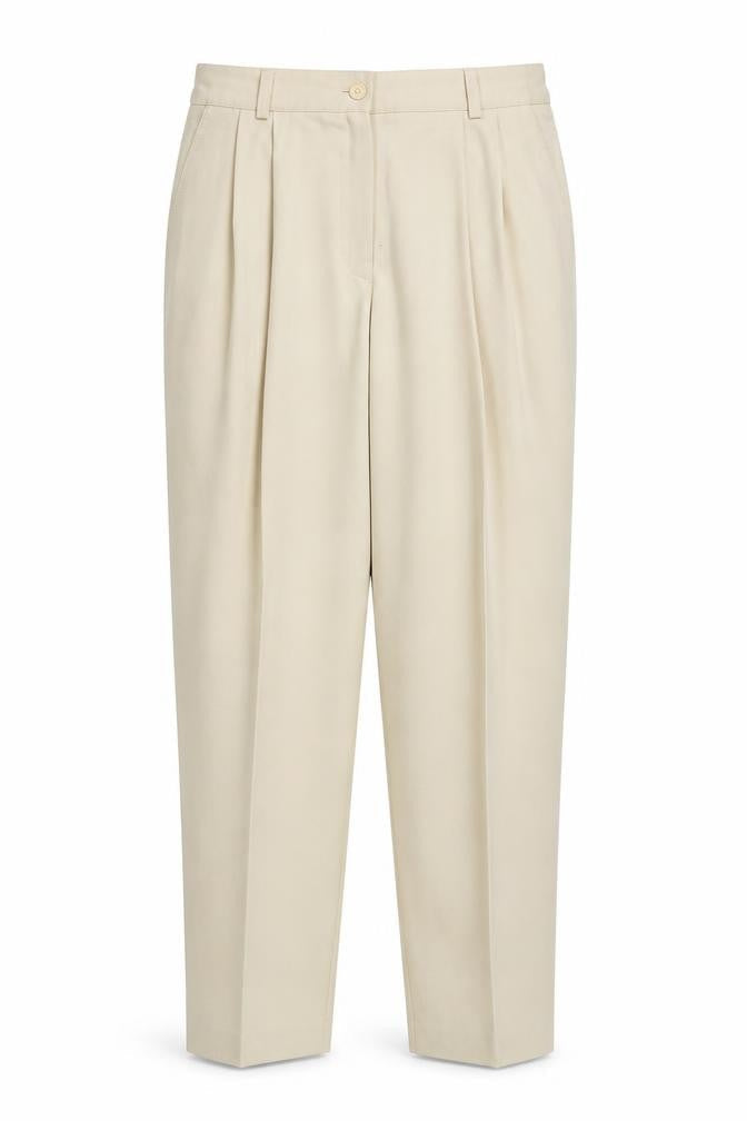 Womens UK Size 14 Soon Regular Fit  Beige Trousers