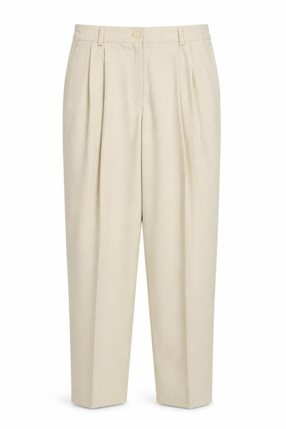 Womens UK Size 14 Soon Regular Fit  Beige Trousers