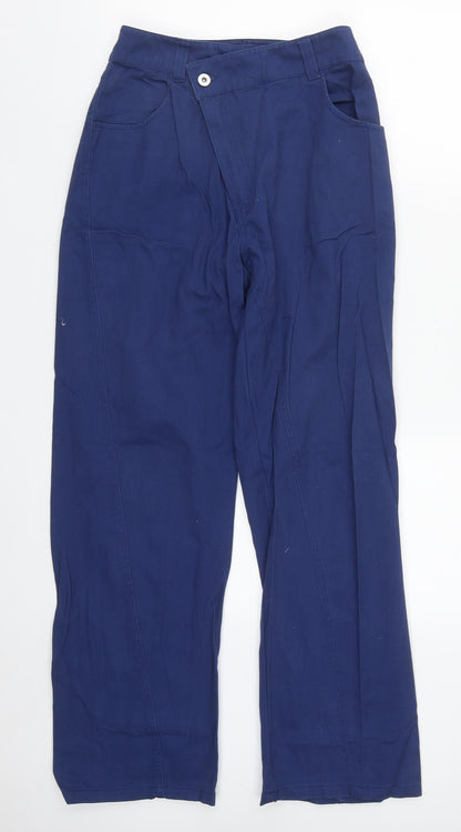 Womens UK Size 6 COLLUSION Regular Fit  Blue Trousers