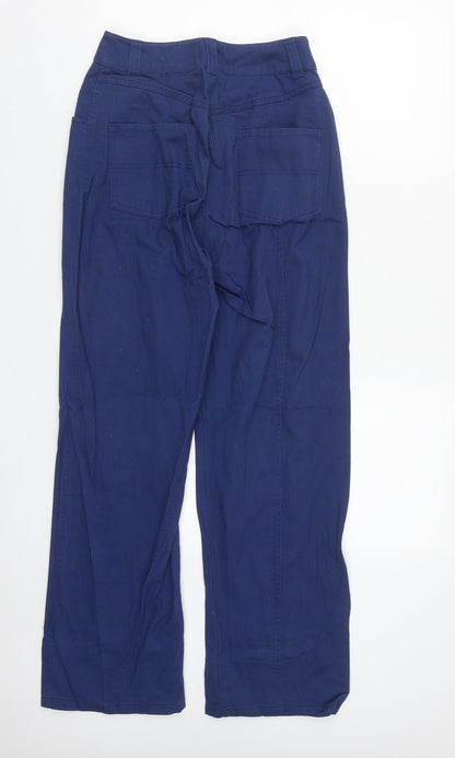 Womens UK Size 6 COLLUSION Regular Fit  Blue Trousers