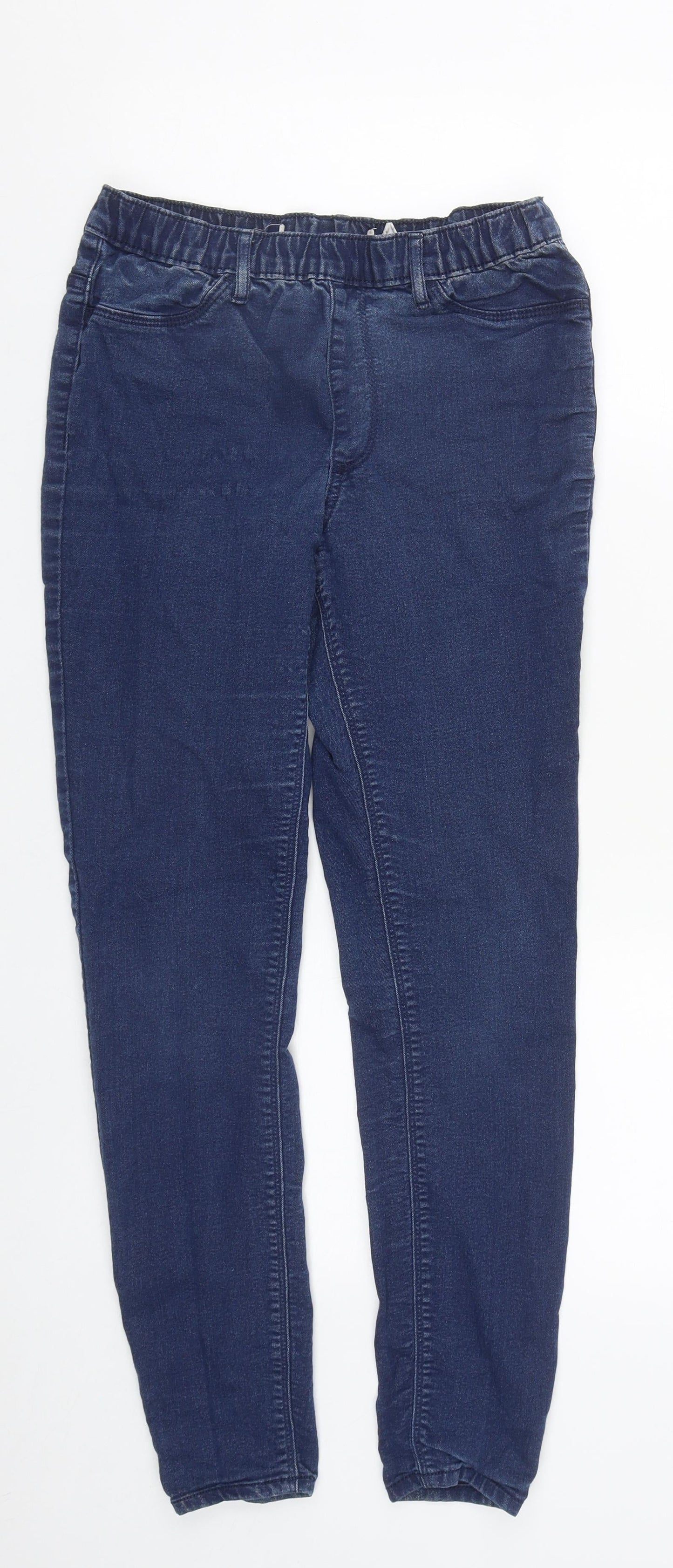 Womens UK Size 10 Preworn Regular Fit Jegging Blue Jeans