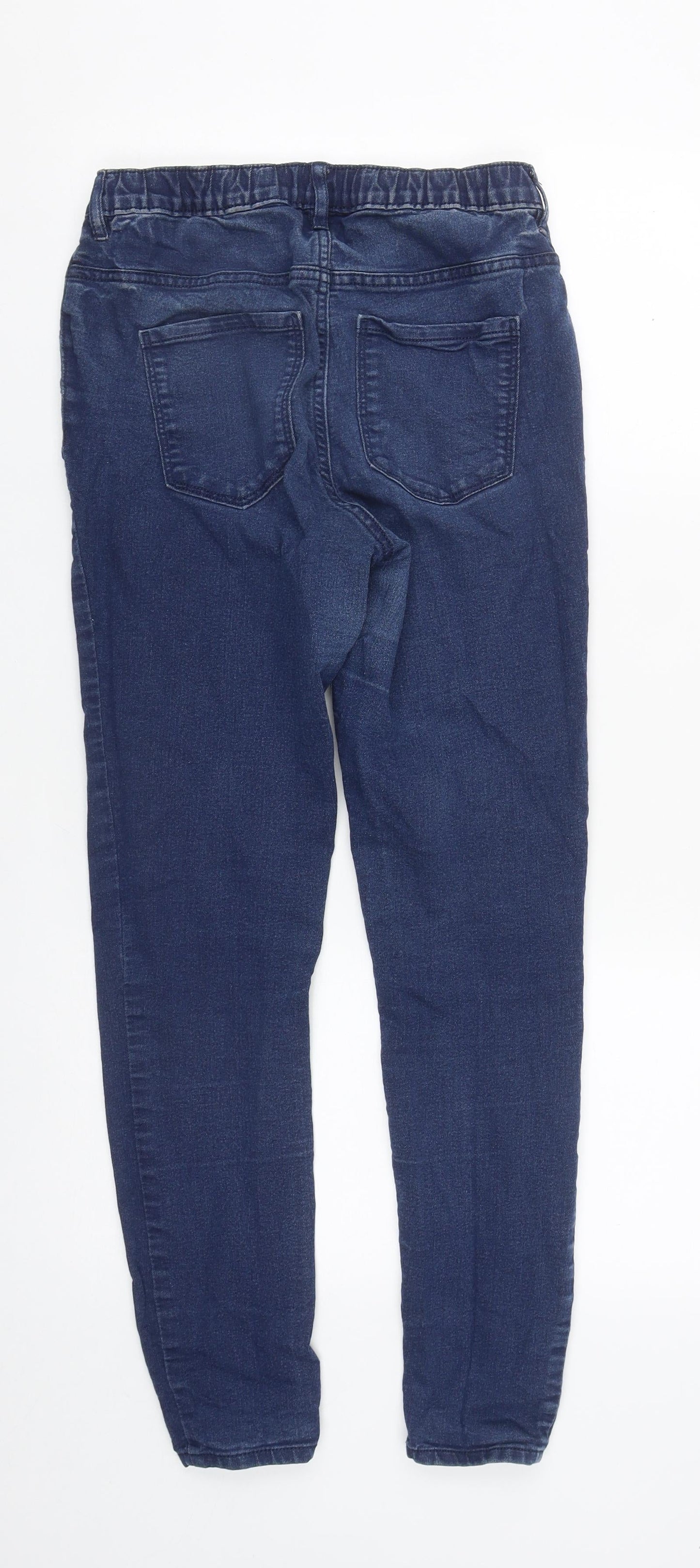Womens UK Size 10 Preworn Regular Fit Jegging Blue Jeans