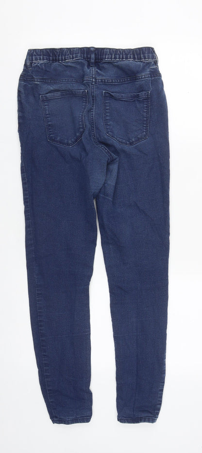 Womens UK Size 10 Preworn Regular Fit Jegging Blue Jeans