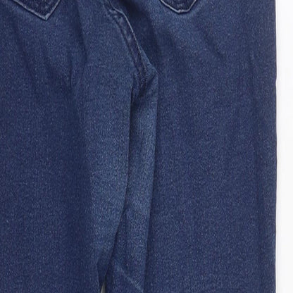 Womens UK Size 10 Preworn Regular Fit Jegging Blue Jeans