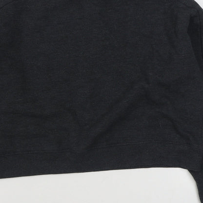 Forvever 21 Womens Grey  Cotton Pullover Sweatshirt Size M  Pullover