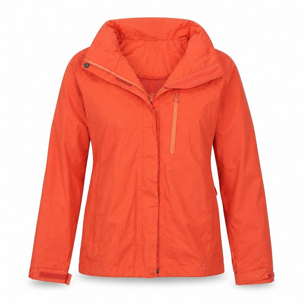 Womens UK Size 10 Hi Gear Orange Rain Coat