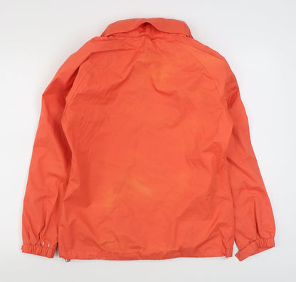 Womens UK Size 10 Hi Gear Orange Rain Coat