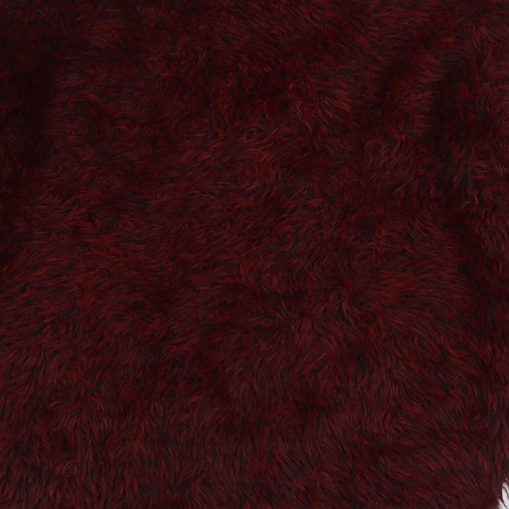 Primark Womens Red Round Neck  Polyester Pullover Jumper Size S