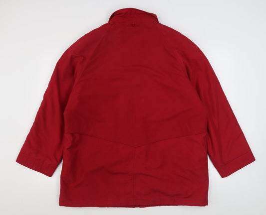 Womens UK Size 16 EWM Red Jacket