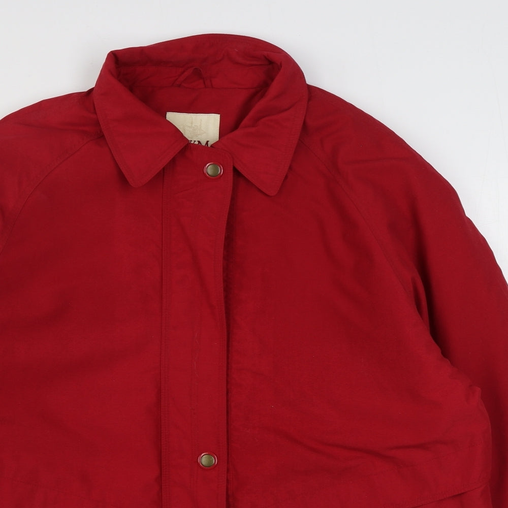 Womens UK Size 16 EWM Red Jacket