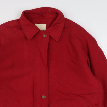 Womens UK Size 16 EWM Red Jacket