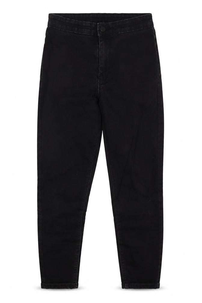 Womens UK Size 10 Denim Co Regular Fit Skinny Black Jeans
