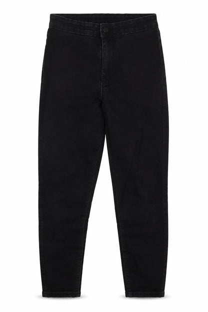 Womens UK Size 10 Denim Co Regular Fit Skinny Black Jeans