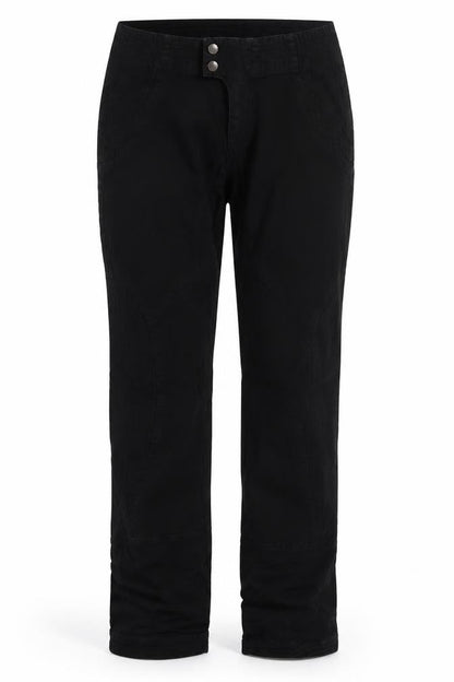 Dondup Womens Black  Cotton Straight Jeans Size 28 in L31 in Regular Button