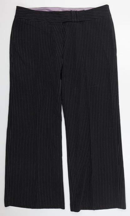 Womens UK Size 20 Evie Regular Fit  Black Trousers