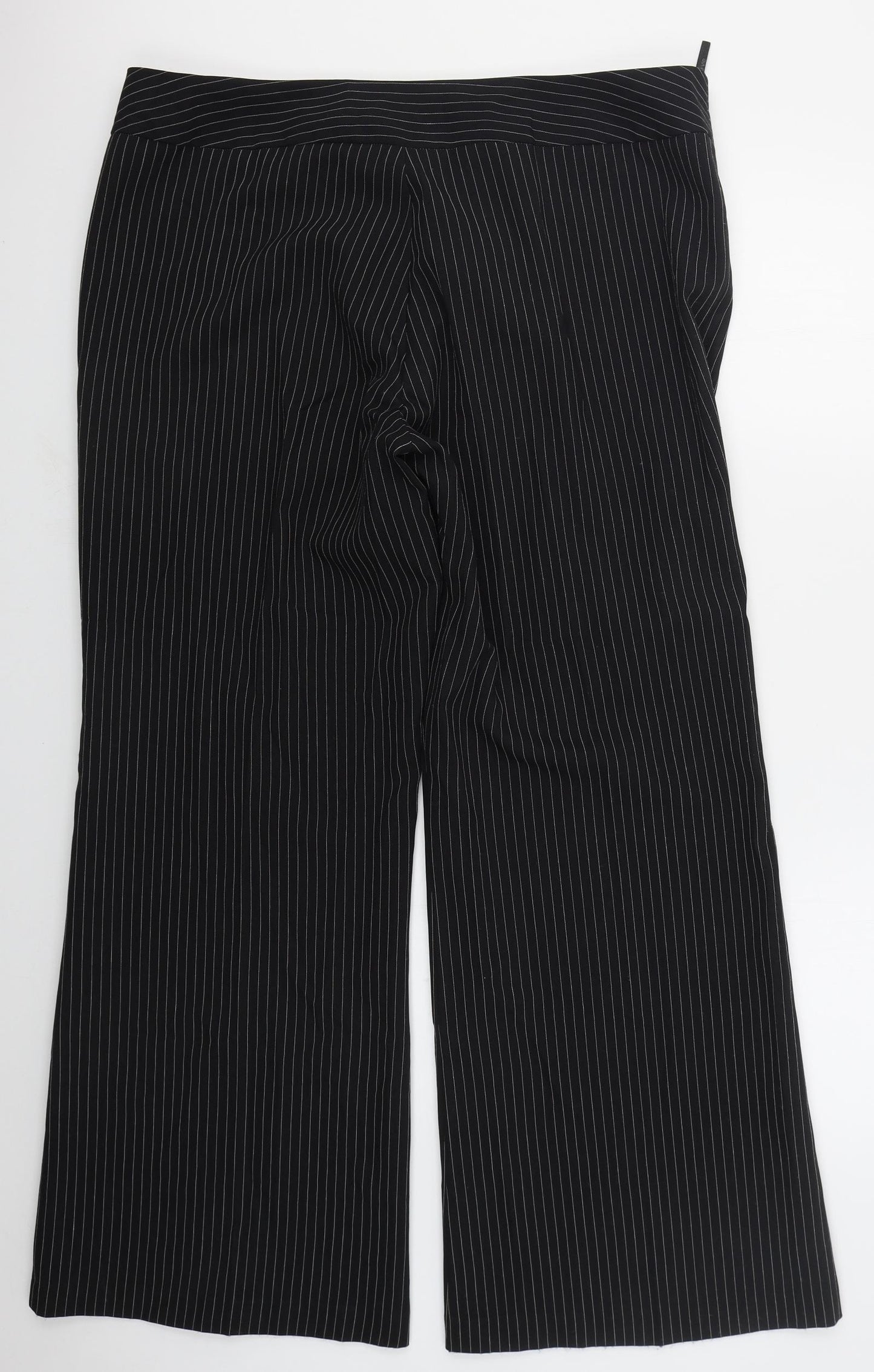 Womens UK Size 20 Evie Regular Fit  Black Trousers