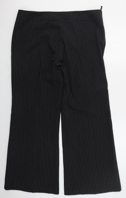 Womens UK Size 20 Evie Regular Fit  Black Trousers