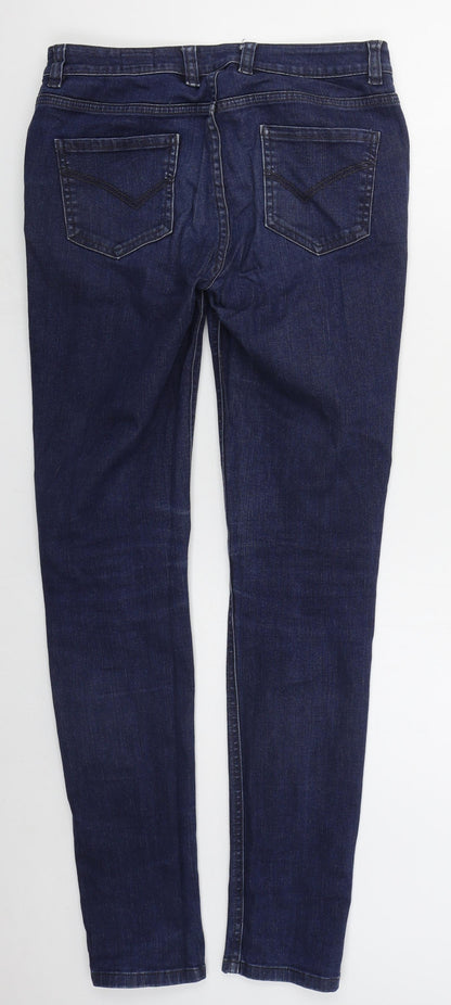 Womens UK Size 28 in Johnnie B Regular Fit Skinny Blue Jeans