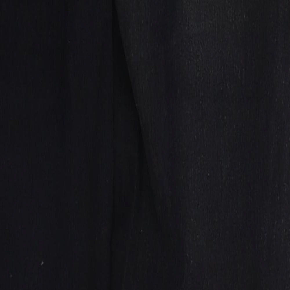 Denim CO Womens Black  Cotton Skinny Jeans Size 8 L29 in Regular Button