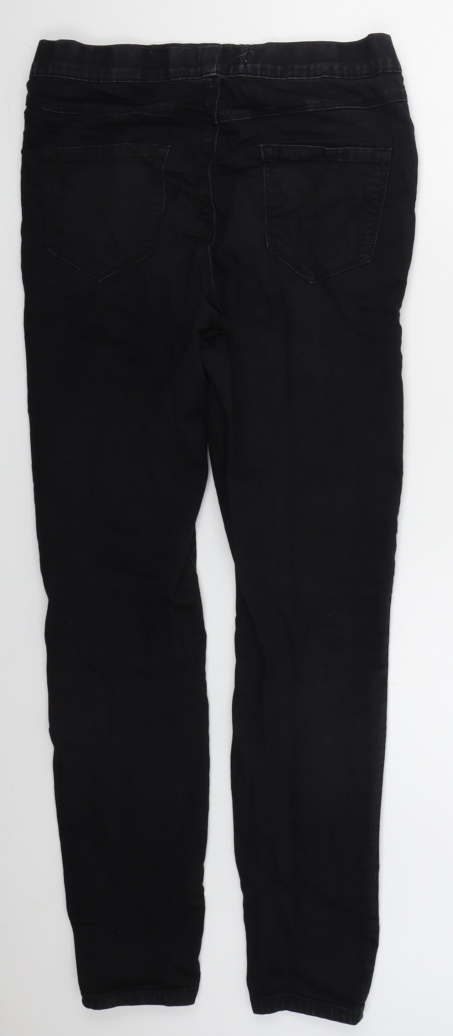 Womens UK Size 29 in Preworn Regular Fit Jegging Black Jeans