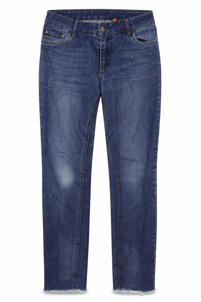 Womens UK Size M Only Regular Fit Skinny Blue Jeans