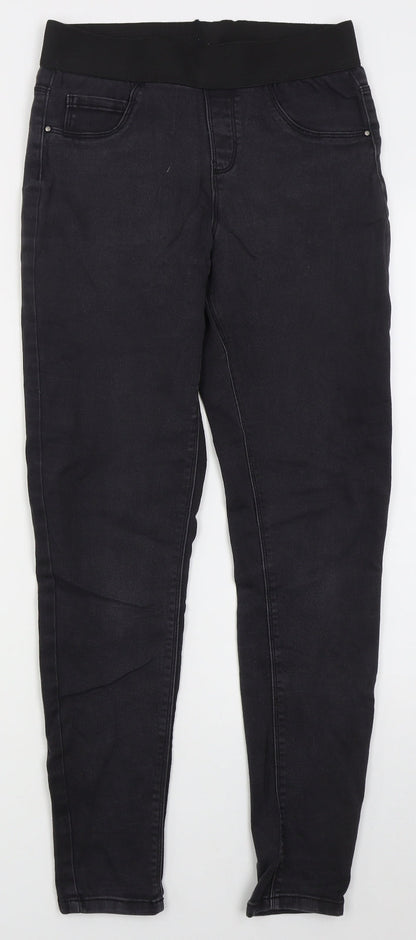 George Womens Grey  Cotton Jegging Jeans Size 10 L29 in Regular