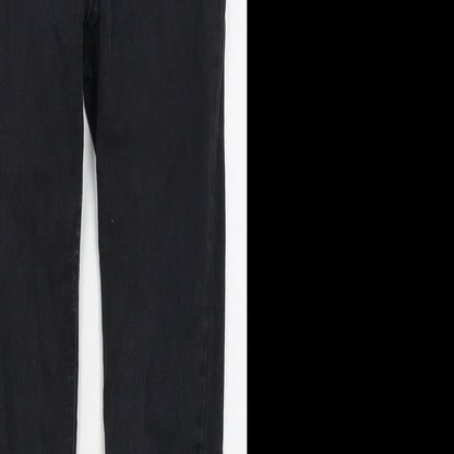 George Womens Grey  Cotton Jegging Jeans Size 8 L28 in Regular