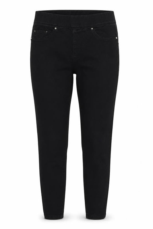 Womens UK Size 10 Denim Co Regular Fit Jegging Black Jeans