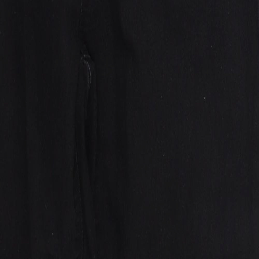 Denim Co Womens Black  Cotton Jegging Jeans Size 10 L26 in Regular