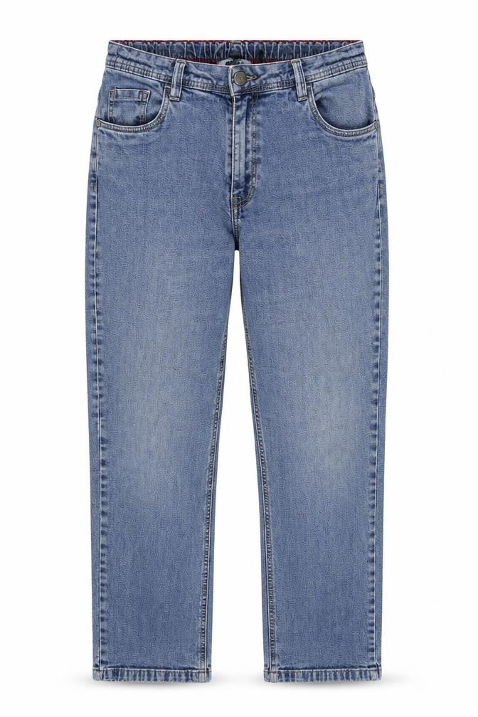 Womens UK Size 32 in ELLE Regular Fit Straight Blue Jeans