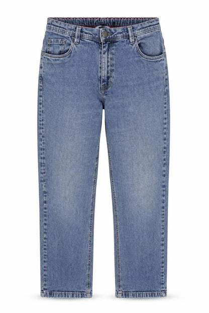 Womens UK Size 32 in ELLE Regular Fit Straight Blue Jeans