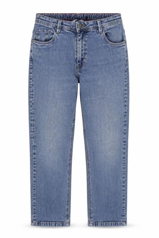 Womens UK Size 32 in ELLE Regular Fit Straight Blue Jeans