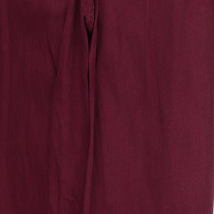 Denim Co Womens Red  Cotton Skinny Jeans Size 32 in L27 in Regular Button - Burgundy