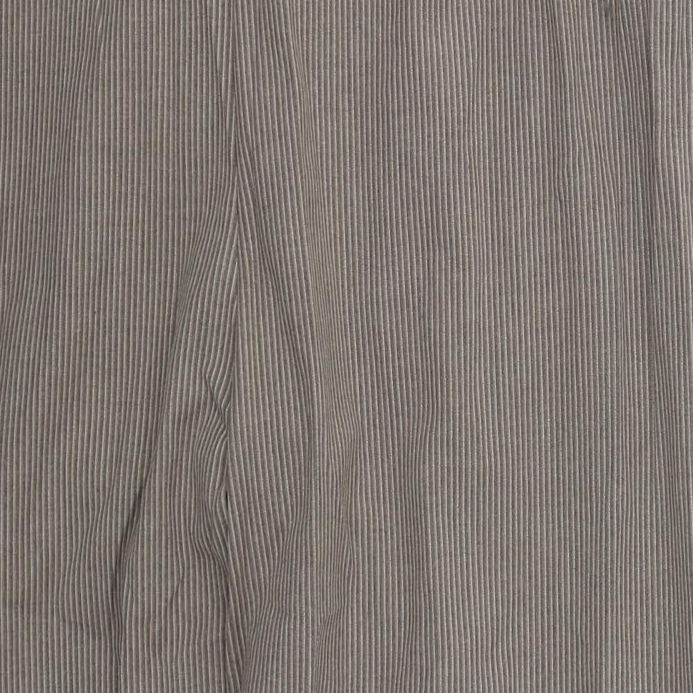 Womens UK Size 24 essence Regular Fit  Brown Trousers