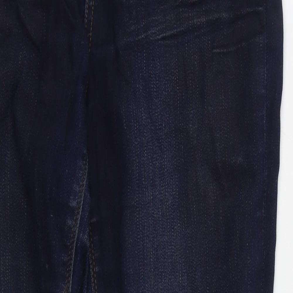 Womens UK Size 12 Warehouse Regular Fit Skinny Blue Jeans
